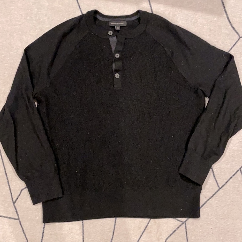 Banana republic black sweater